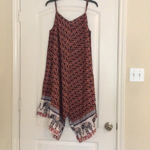 Hanky Dress with Elephants
